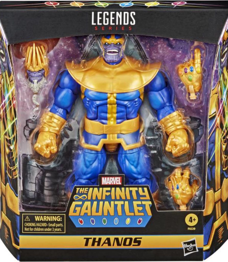 Thanos (The Infinity Gauntlet) - Hasbro - Marvel Legends (Hasbro Deluxe) action figure collectible - Main Image 2