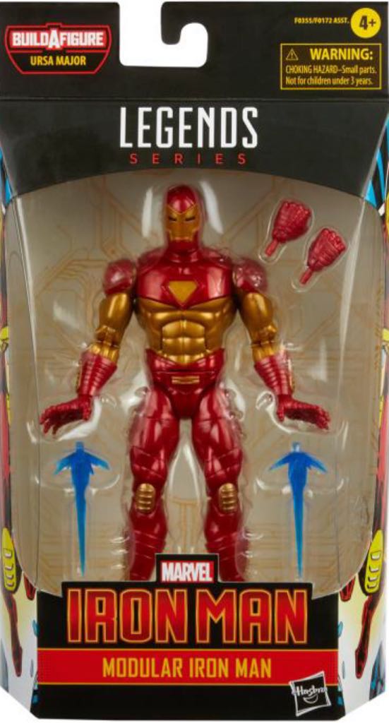 Iron Man (MK 13) Modular - Hasbro - Marvel Legends (Hasbro BAF Wave: Ursa Major) action figure collectible - Main Image 2