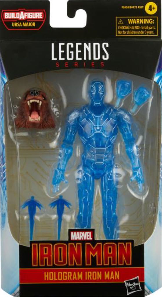 Iron Man Hologram - Hasbro - Marvel Legends (Hasbro BAF Wave: Ursa Major) action figure collectible - Main Image 2