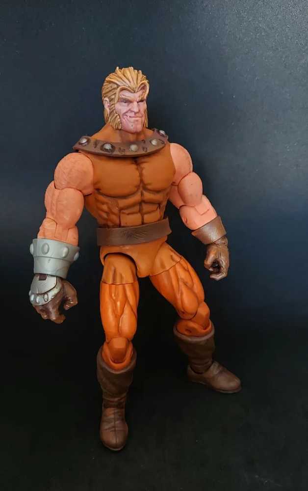Sabretooth (Age Of Apocalypse) - Colossus BAF - Hasbro - Marvel Legends (Marvel Legends) action figure collectible - Main Image 3