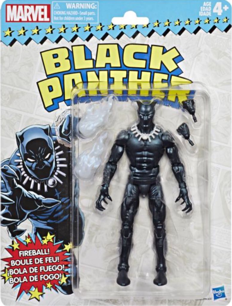 Black Panther - Hasbro - Retro (Marvel Vintage Series 2) action figure collectible - Main Image 2