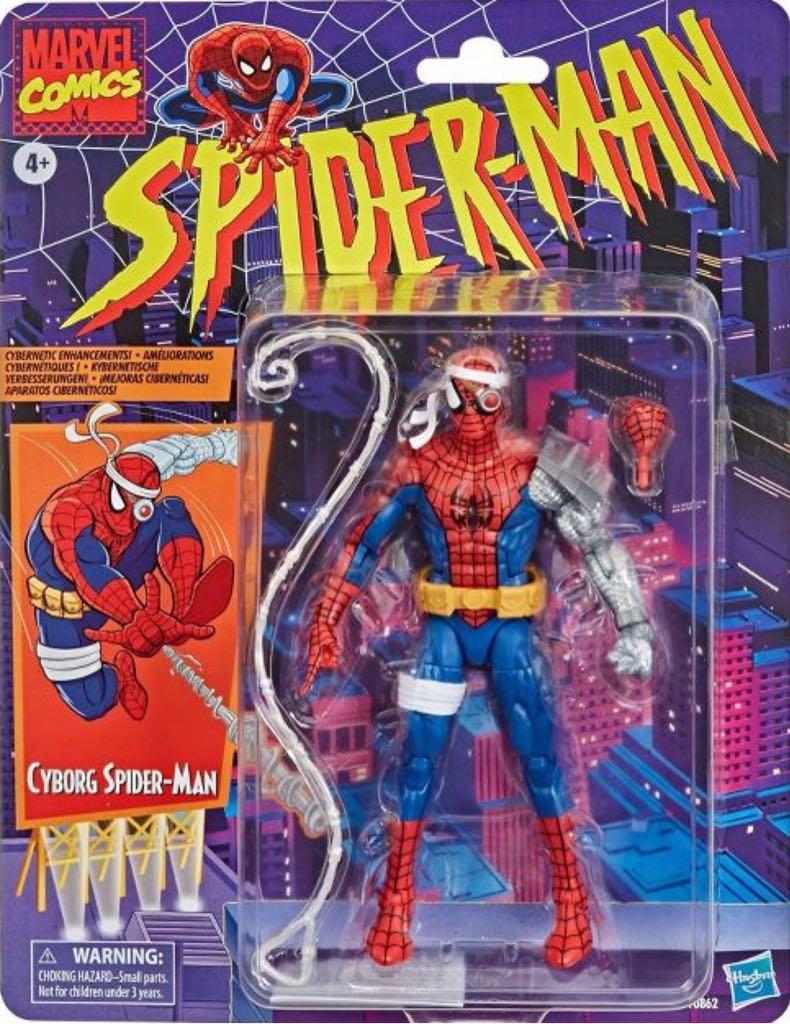 Spider-Man (Cyborg) - Hasbro - Retro (Target: Marvel Vintage) action figure collectible - Main Image 2