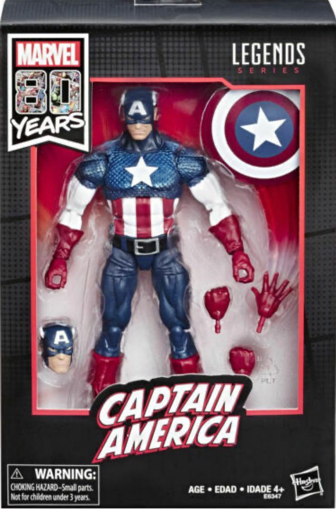 Captain America (Alex Ross) - Hasbro - Marvel Legends (Marvel 80th Anniversary) action figure collectible - Main Image 2