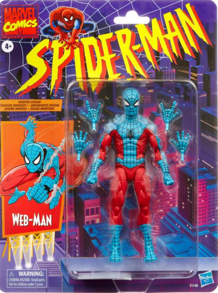 Web-Man - Hasbro - Retro (Hasbro Pulse: Fan Channel Exclusive Vintage) action figure collectible - Main Image 2