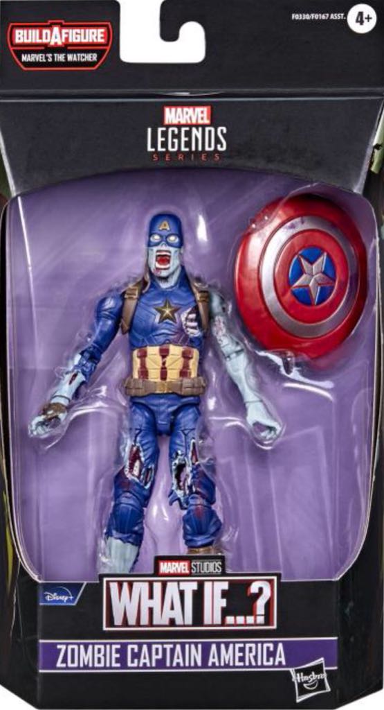 Zombie Captain America - Hasbro - Disney+ (Marvel Legends) action figure collectible - Main Image 2