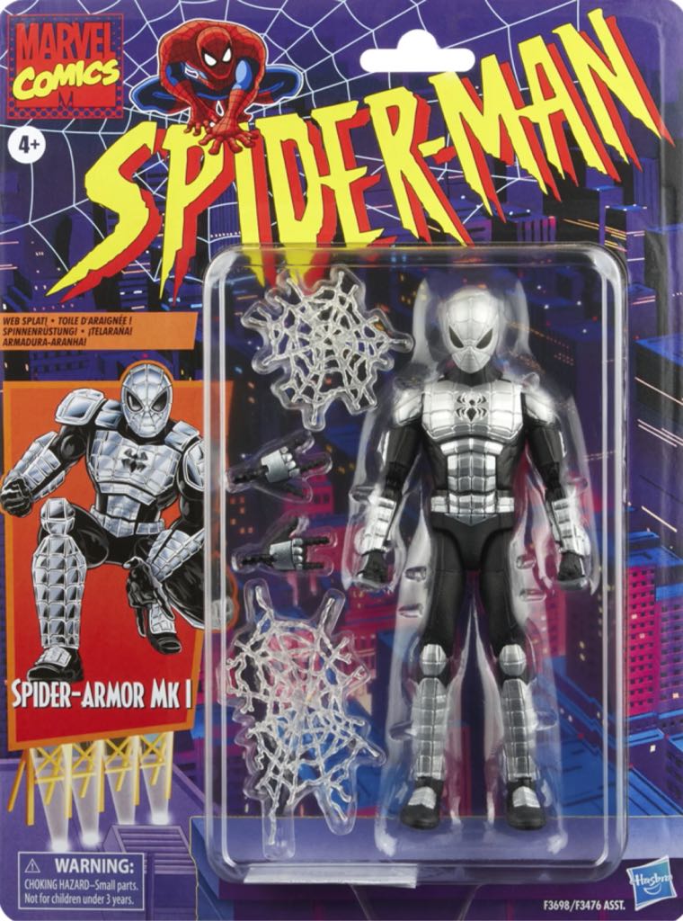 Spider-Man Armored MK-1 - Hasbro - Retro (Marvel Legends) action figure collectible - Main Image 2