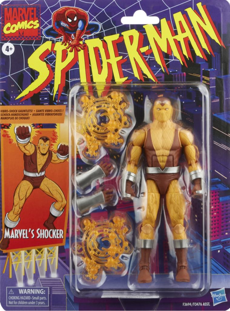 Shocker - Hasbro - Retro (Hasbro Retro: Spider-Man) action figure collectible - Main Image 2