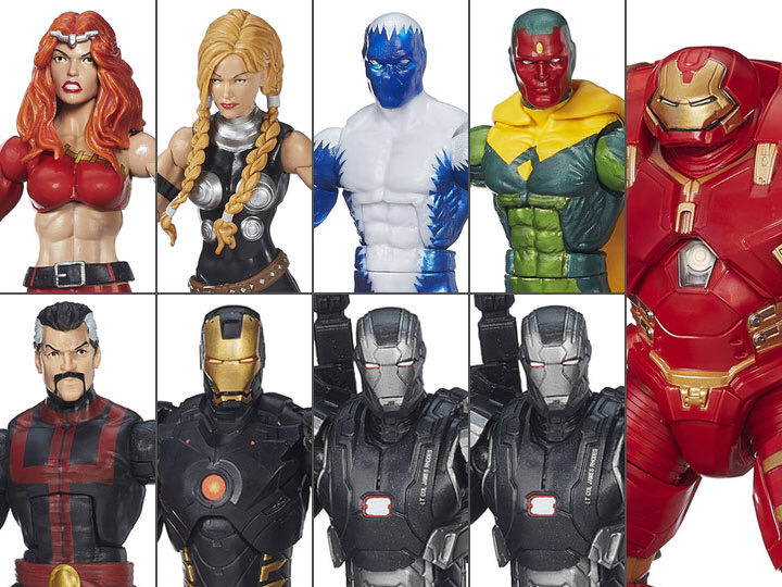 Iron Man (MK 42) Black/Gold Marvel NOW! - Hasbro - Marvel Legends (Hasbro BAF Wave: Hulkbuster (MCU)) action figure collectible - Main Image 2