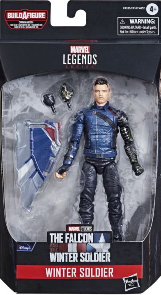 Winter Soldier (Disney+) Short Hair - Hasbro - Disney+ (Hasbro BAF Wave: Captain America Wings) action figure collectible - Main Image 2