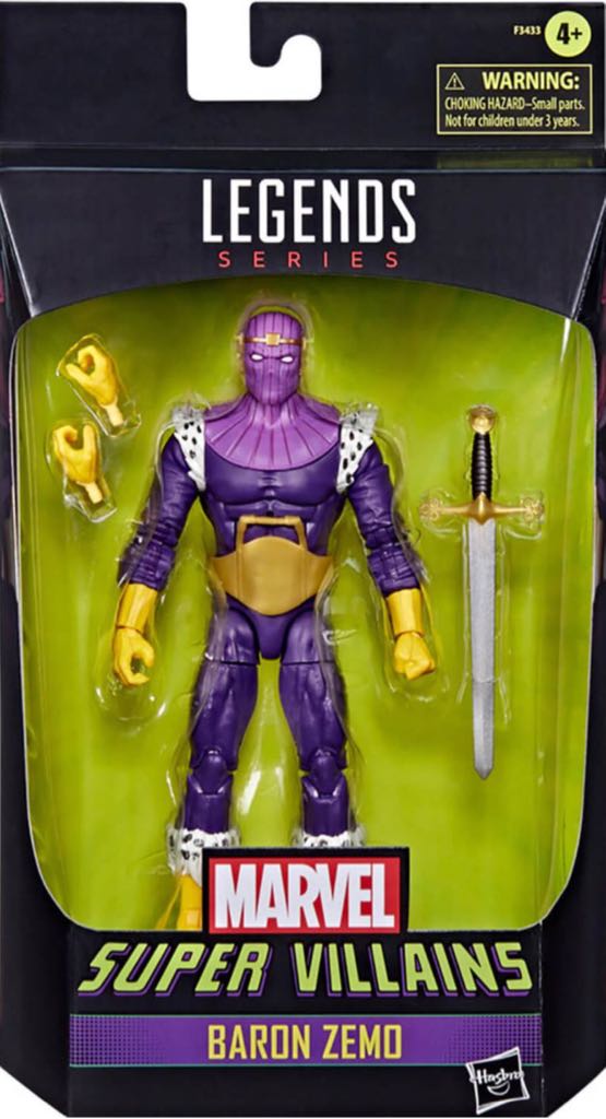 Baron Helmut Zemo (Masters of Evil) - Hasbro - Walgreens (Walgreens: Baron Helmut Zemo) action figure collectible - Main Image 2
