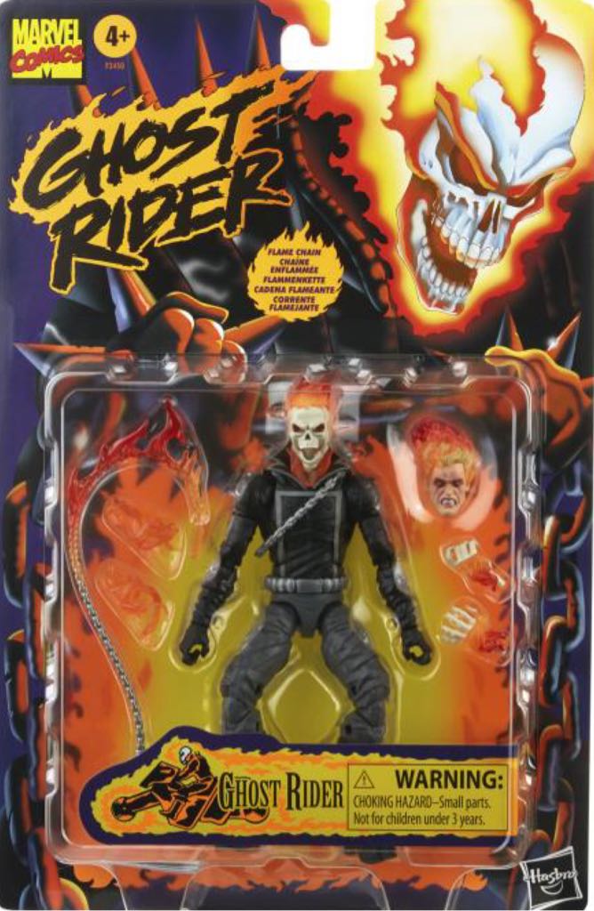 Ghost Rider (classic) - Hasbro - Retro (Hasbro Retro: Ghost Rider) action figure collectible - Main Image 2