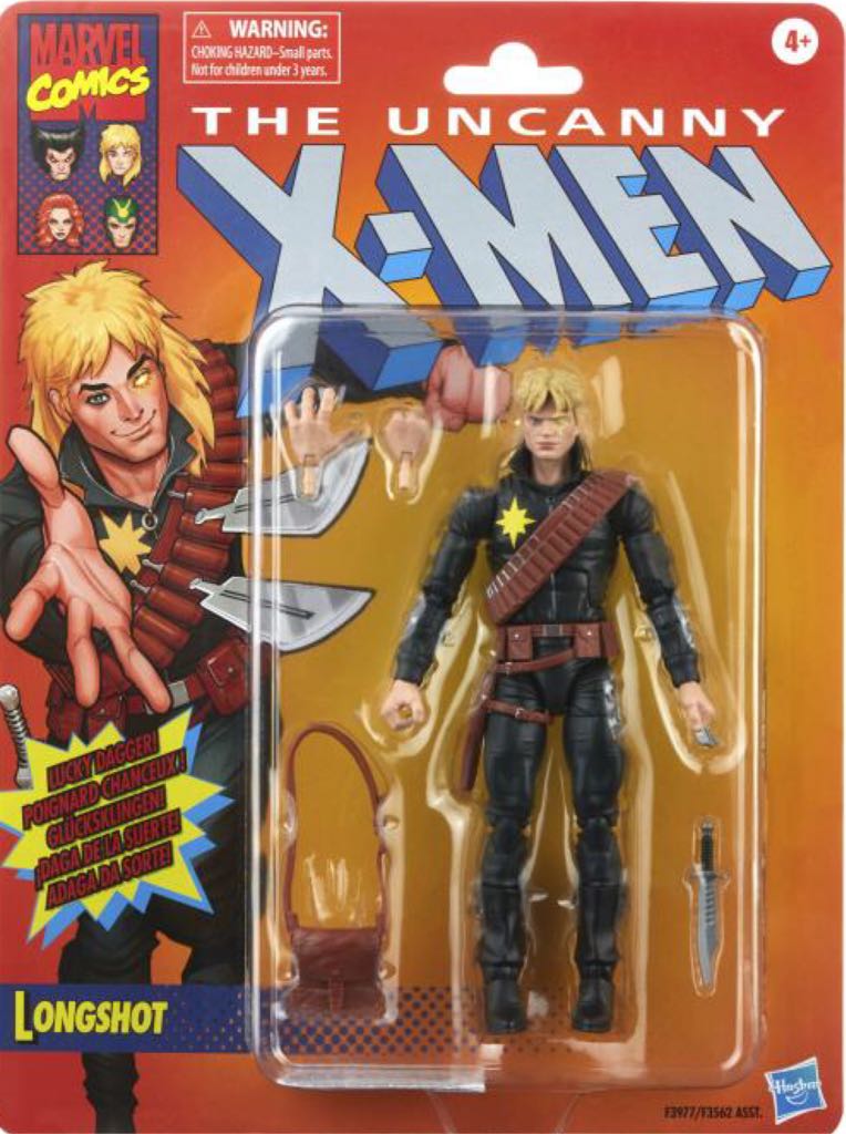 Longshot (Retro) - Hasbro - Retro (Hasbro Retro: X-Men Wave 3) action figure collectible - Main Image 2
