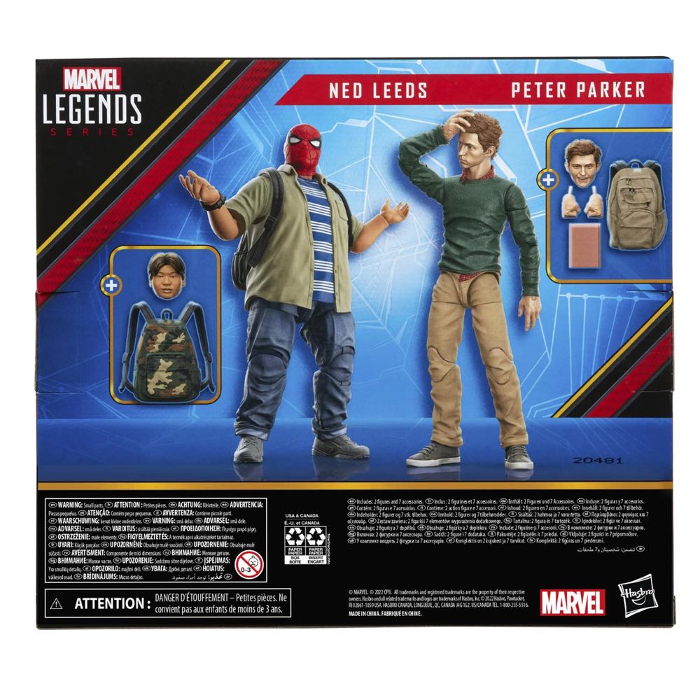 Ned Leeds - Hasbro - Marvel Legends (Marvel’s Spider-Man: Homecoming) action figure collectible - Main Image 3