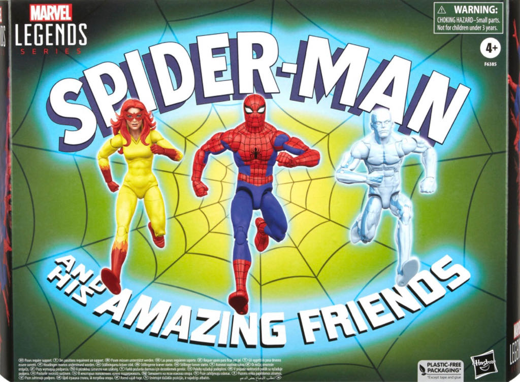 Firestar (Amazing Friends) - Hasbro - Box Set (Hasbro Box Set: Spider-Man And His Amazing) action figure collectible - Main Image 2