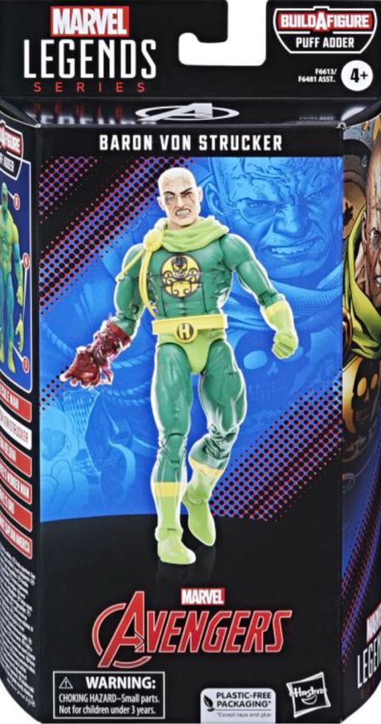 Baron Von Strucker - Hasbro (Hasbro BAF Wave: Puff Adder) action figure collectible - Main Image 2