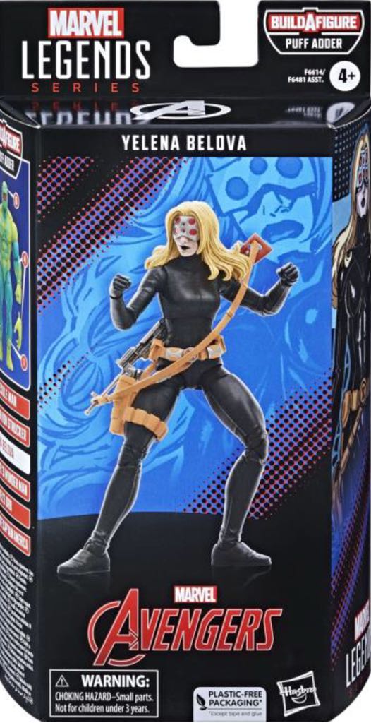Yelena Belova - Hasbro - BAF (Hasbro BAF Wave: Puff Adder) action figure collectible - Main Image 2