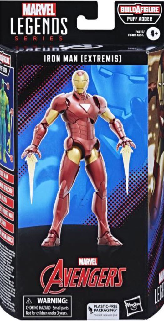 Iron Man (MK 25) Extremis - Hasbro - BAF (Hasbro BAF Wave: Puff Adder) action figure collectible - Main Image 2