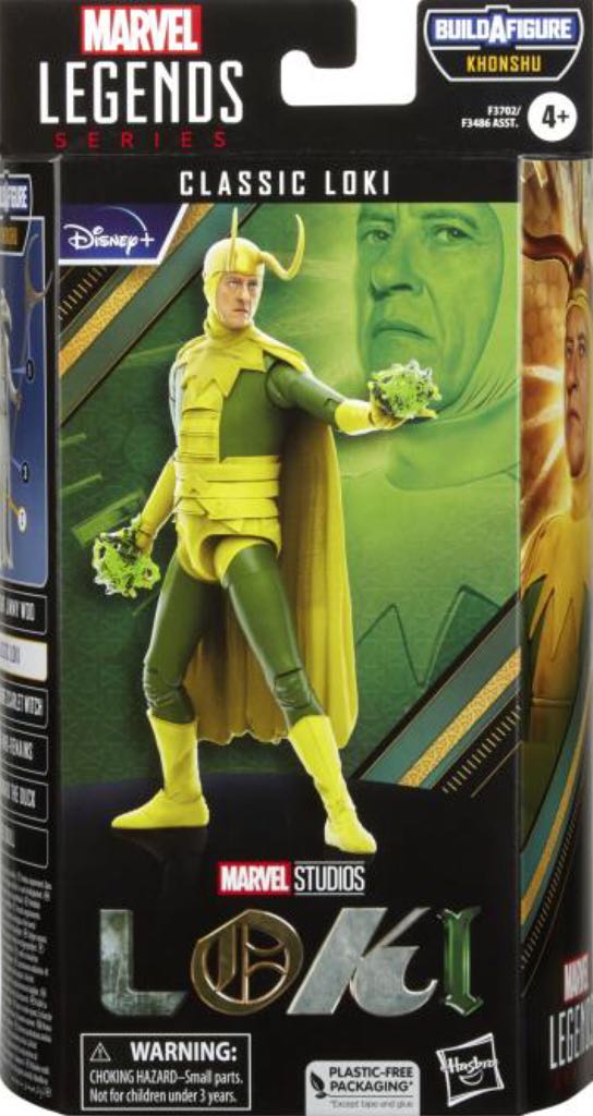 Loki Classic - Hasbro - BAF (Hasbro BAF Wave: Khonshu (Disney+)) action figure collectible - Main Image 2