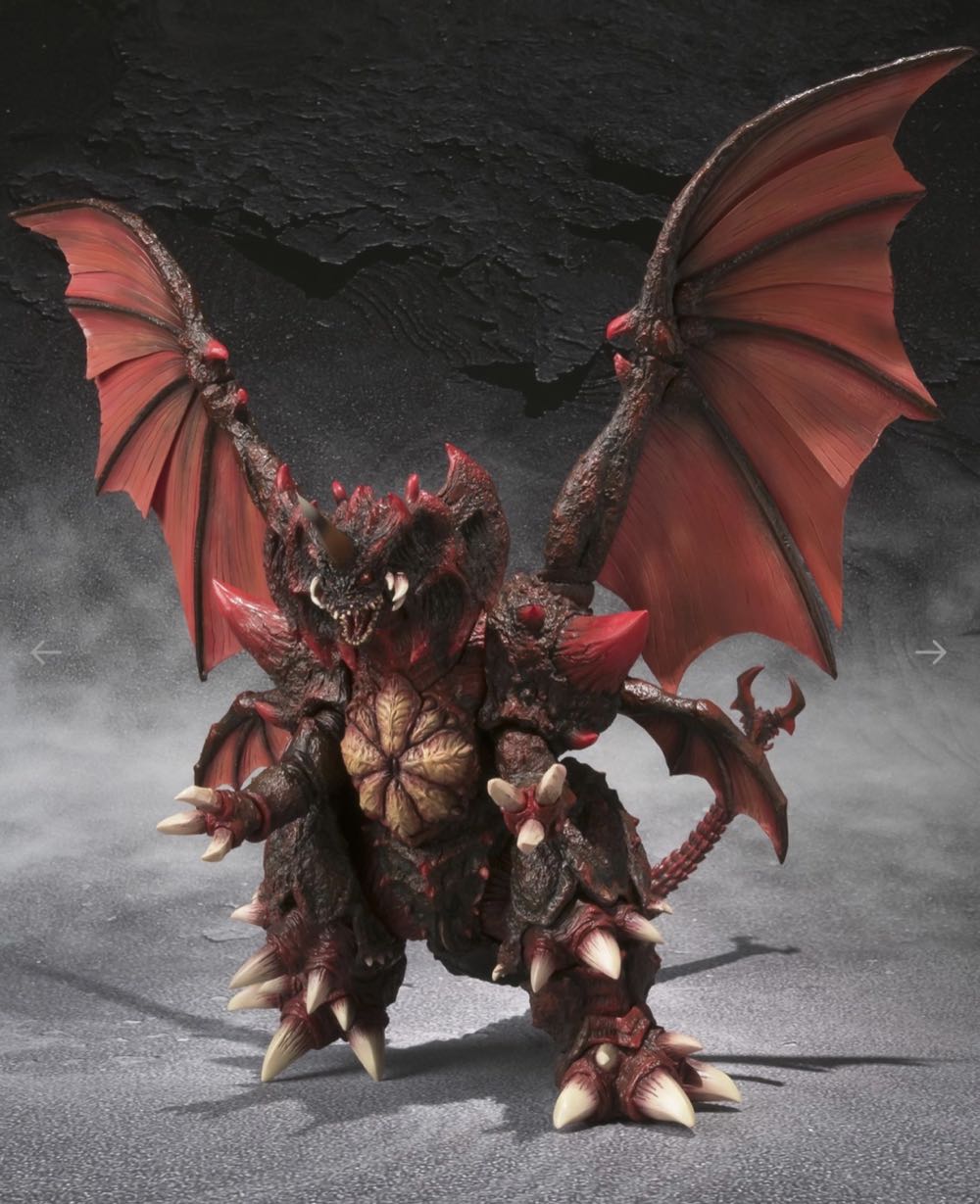 Bandai S.H. Monsterarts - Destoroyah (First Release) - Tamashi nations (S.H. MonsterArts) action figure collectible [Barcode 4543112736697] - Main Image 4