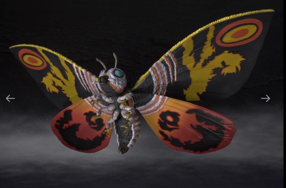 Mothra & Mothra Larva Special Color Ver. - Bandai/Tamashii Nations (S.H. MonsterArts) action figure collectible [Barcode 4549660158264] - Main Image 3