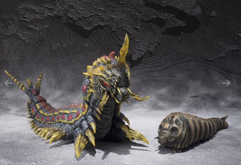 Mothra & Battra Larva Set - Tamashi nations (S.H. MonsterArts) action figure collectible [Barcode 4543112815378] - Main Image 3