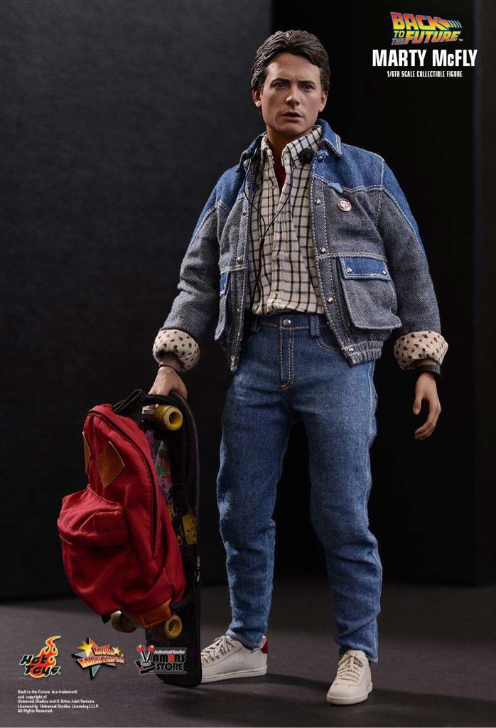 Hot Toys Marty Mcfly Back to the Future - Hot Toys (Back To The Future) action figure collectible - Main Image 2