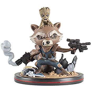 Qmx Rocket And Groot - Qmx action figure collectible - Main Image 1