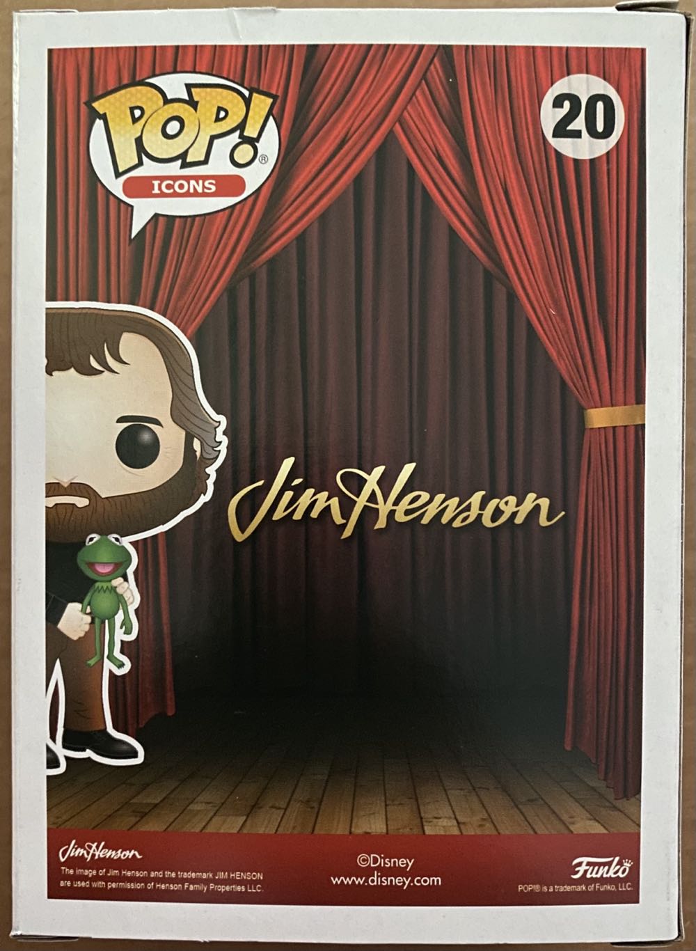 Pop! Icons: #20 Jim Henson With Kermit - Funko (Jim Henson) action figure collectible - Main Image 3