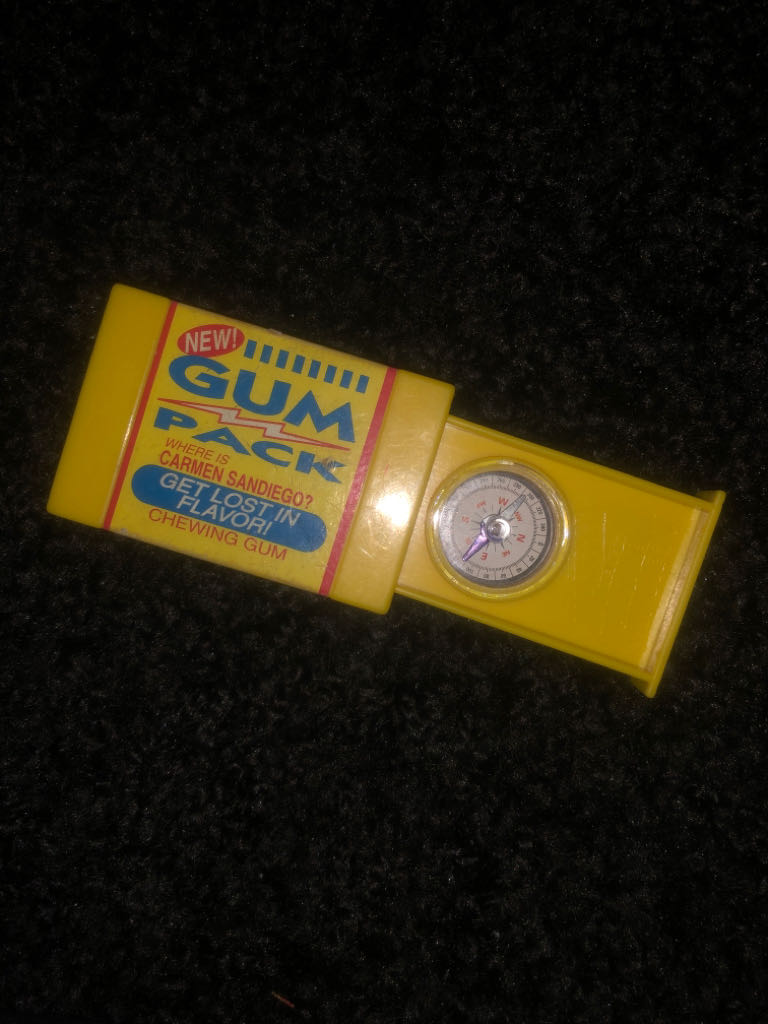 Carmen Sandiego Gum Pack - Wendy’s  action figure collectible - Main Image 2