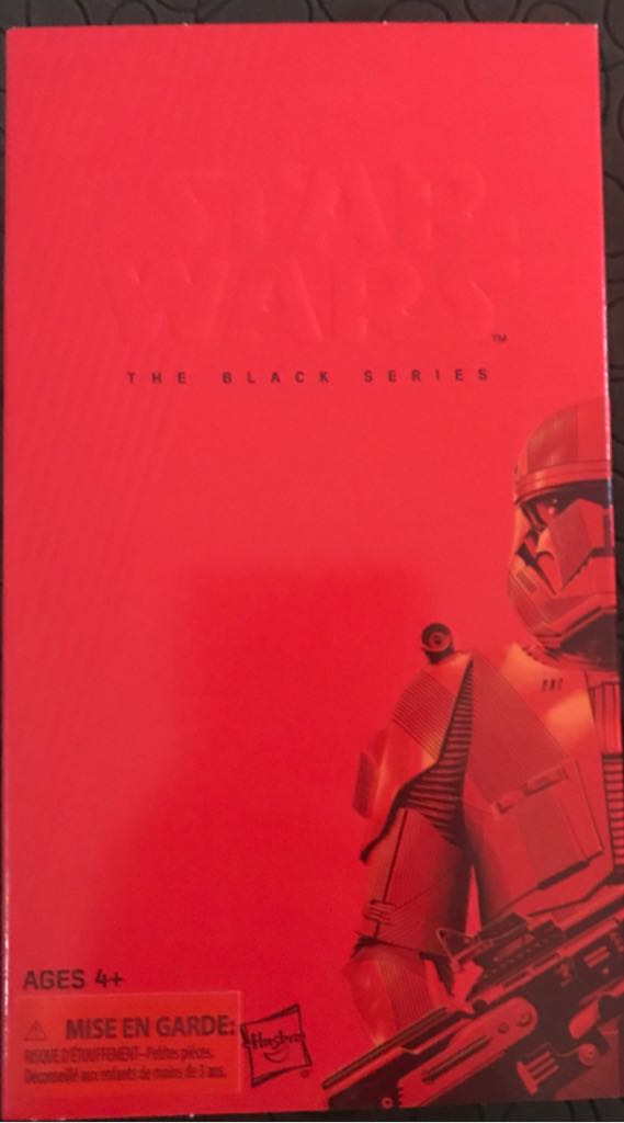 Sith Trooper (SDCC)  (Star Wars Black Series 6” Hasbro) action figure collectible [Barcode 630509888818] - Main Image 2