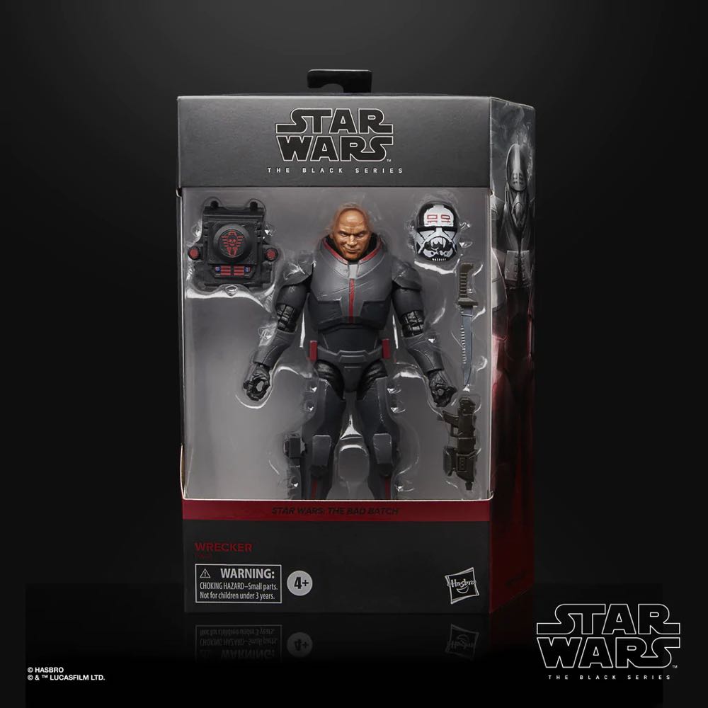 Wrecker - Disney / Hasbro (Black Series 6” Bad Batch 2020- 2024) action figure collectible [Barcode 5010993873739] - Main Image 4