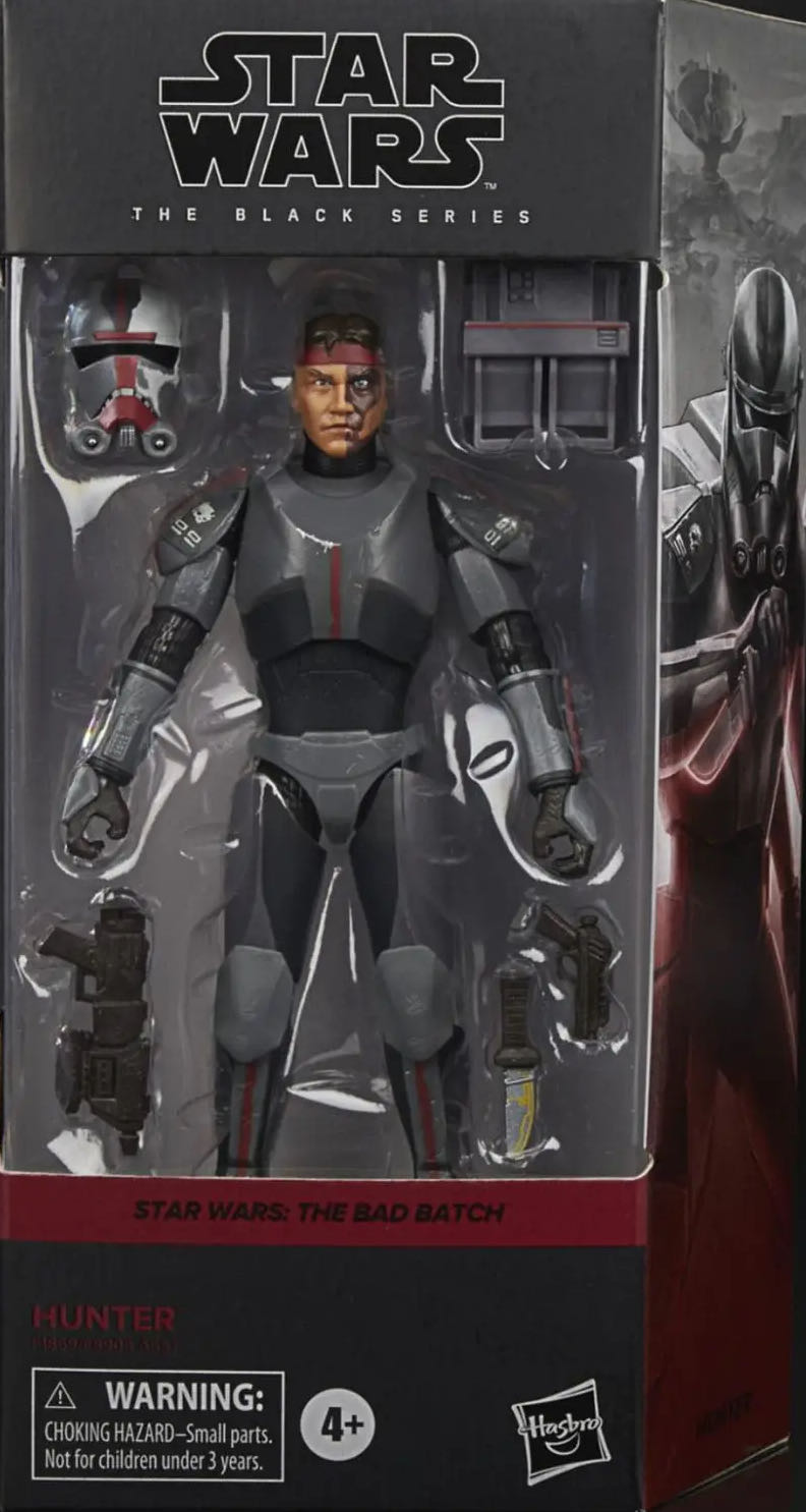 Bad Batch 1 Hunter - Hasbro (The Bad Batch) action figure collectible [Barcode 5010993813353] - Main Image 1