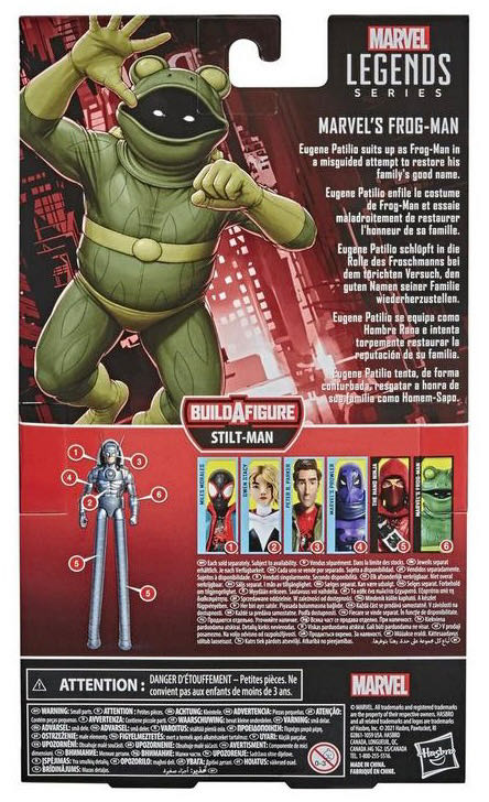 Frog-Man - Hasbro (Marvel Legends) action figure collectible - Main Image 2