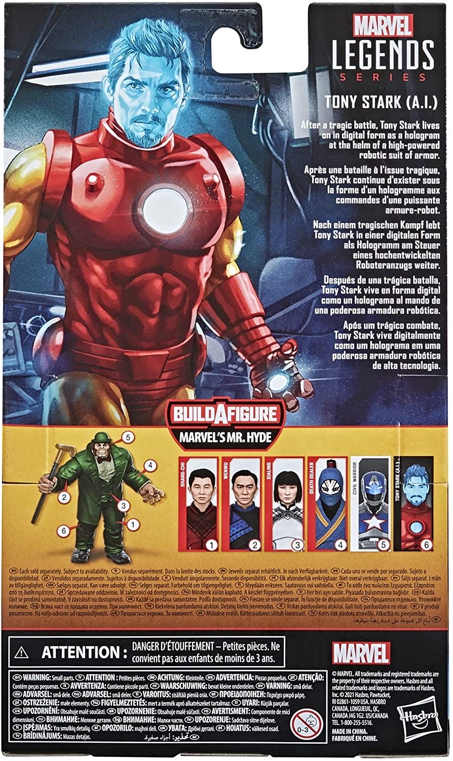 Tony Stark A.I. - Hasbro - Marvel Legends (Iron Man (Comics)) action figure collectible - Main Image 3