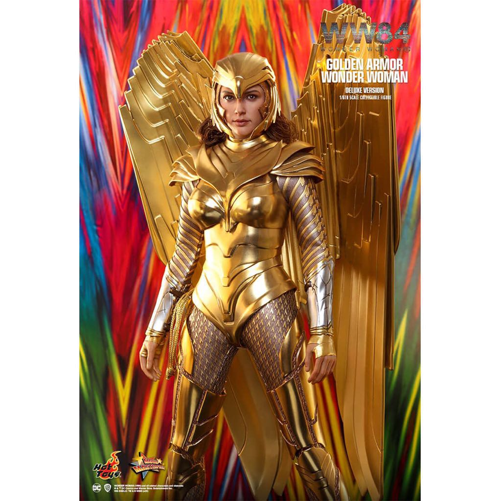 Wonder Woman 1984 Golden Armor Deluxe - Hot Toys (WW 84 Movie) action figure collectible [Barcode 4895228605412] - Main Image 2