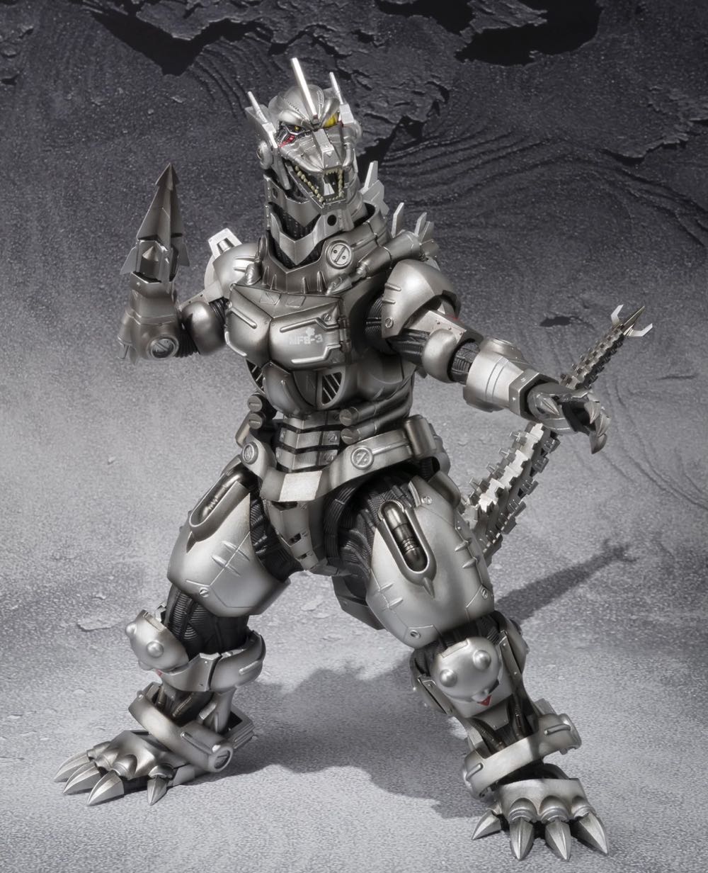 MFS-3 Type 3 Kiryu Mechagodzilla 2002 (Heavy Arms) - S.H. MonsterArts (Godzilla) action figure collectible [Barcode 4543112864048] - Main Image 3
