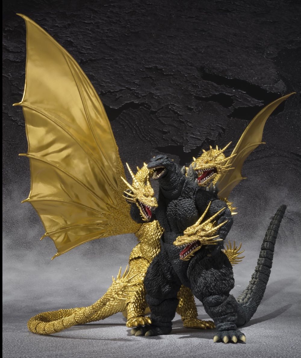 King Ghidorah (1991) Special Color Ver. - Tamashi nations (S.H. MonsterArts) action figure collectible [Barcode 4549660022732] - Main Image 3