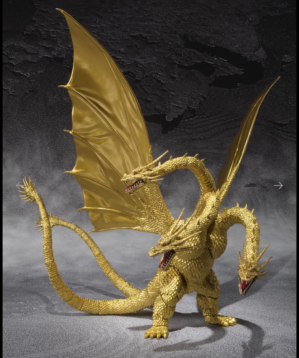 King Ghidorah (1991) Special Color Ver. - Tamashi nations (S.H. MonsterArts) action figure collectible [Barcode 4549660022732] - Main Image 4