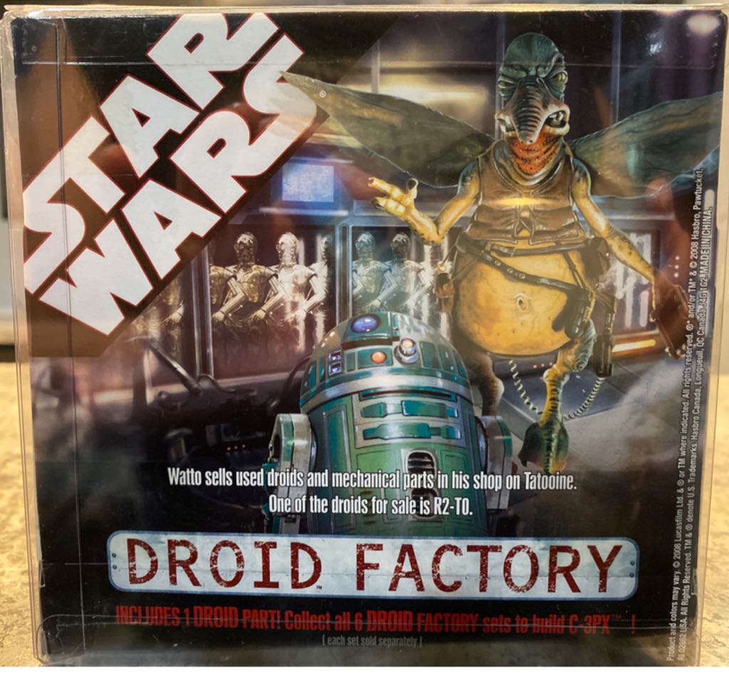 Star Wars Droid Factory 2-Pack: Watto & R2-TO  action figure collectible - Main Image 2
