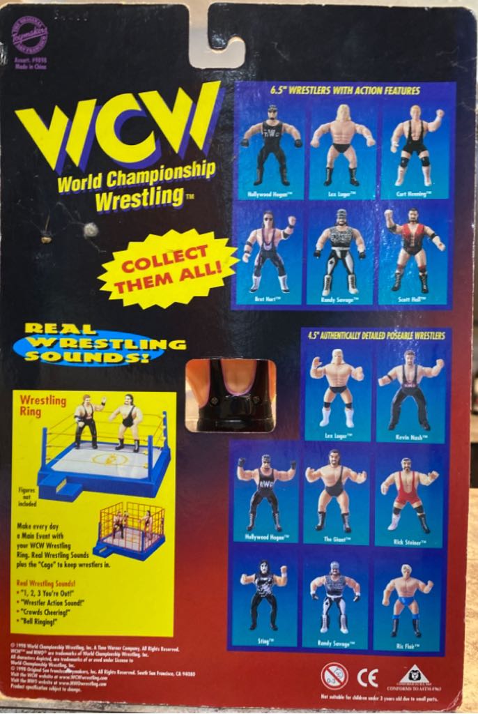 Bret Hart - The Original San Francisco Toymakers (Wcw) action figure collectible [Barcode 747005098082] - Main Image 2