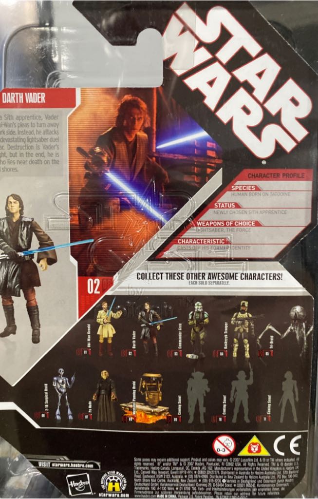 Darth Vader - Hasbro (30th Anniversary - Revenge Of The Sith) action figure collectible - Main Image 2