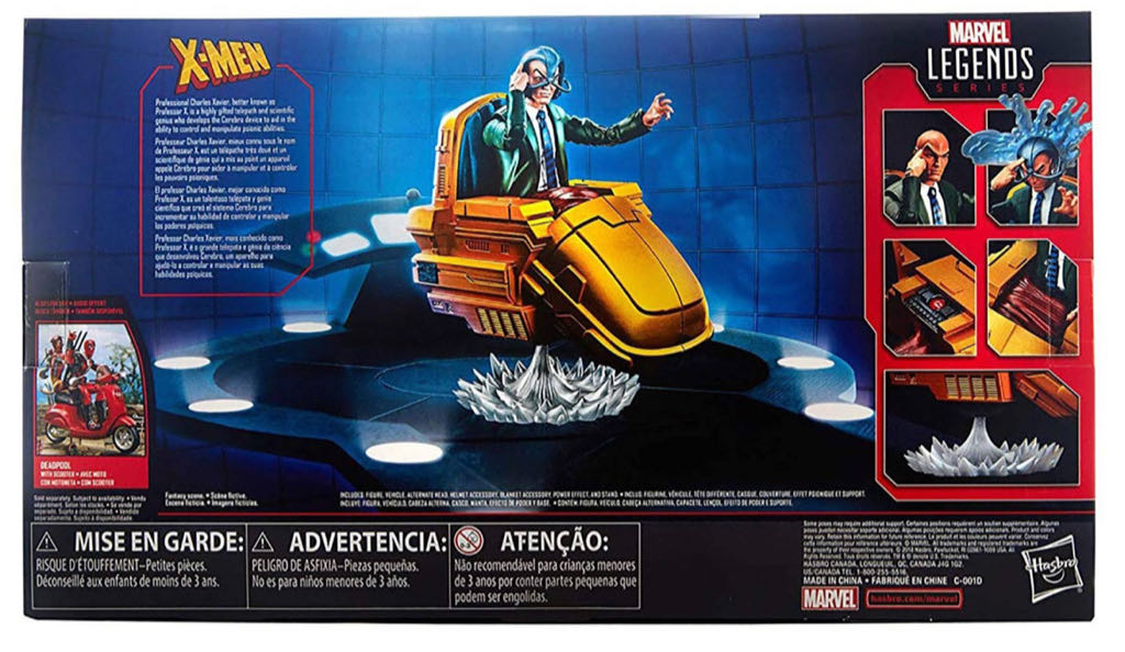 Professor X with Hover Chair - Hasbro (Marvel Legends) action figure collectible - Main Image 2