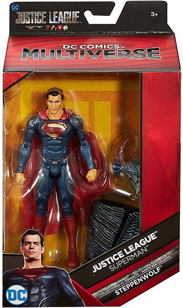 1: Superman - Mattel (DC: 2017: 6 IN: Multiverse: Steppenwolf) action figure collectible - Main Image 1