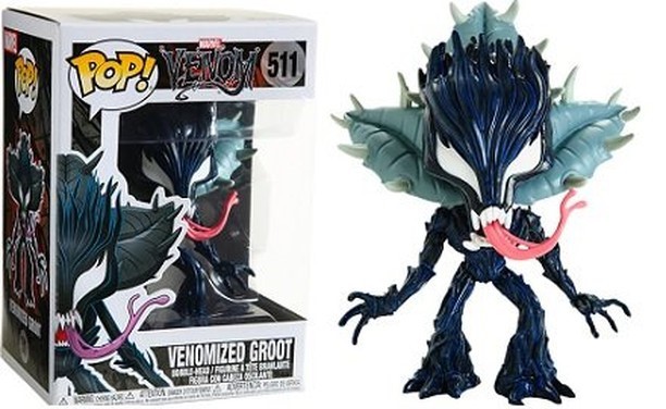 511: Venomized Groot - Funko (Marvel: 2011: 4 IN: Pop!) action figure collectible - Main Image 1