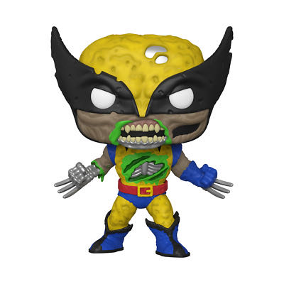 696: Zombie Wolverine - Funko (Marvel: 2011: 4 IN: Pop!) action figure collectible - Main Image 2