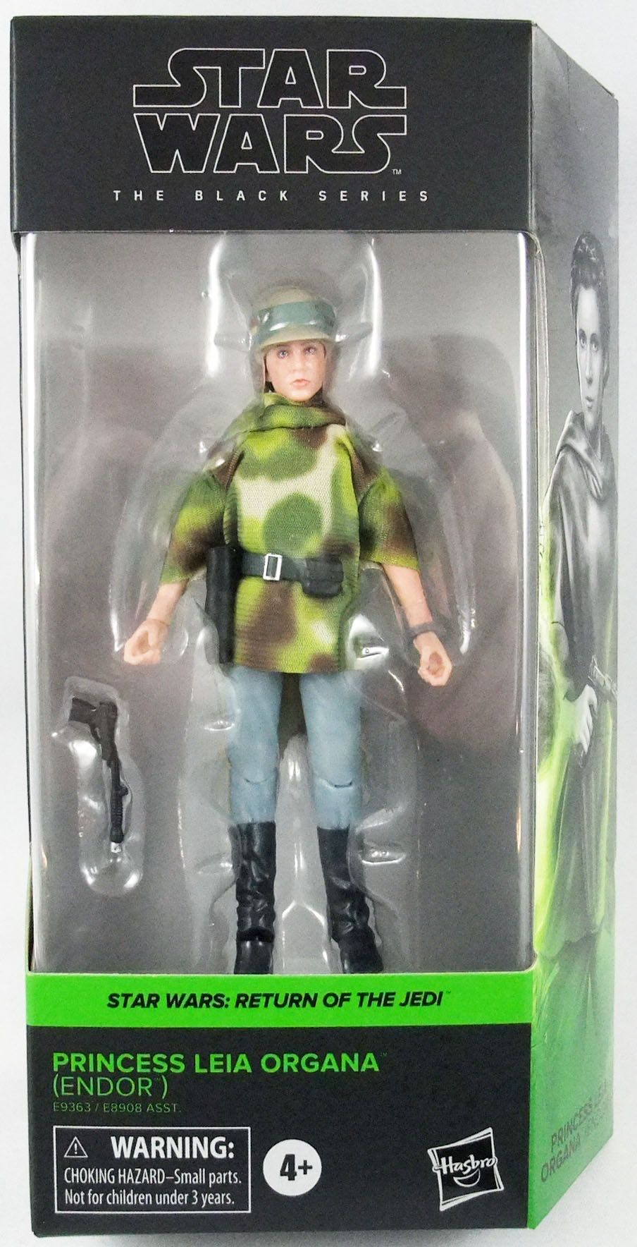 ROTJ: Princess Leia Organa (Endor) - Hasbro (Star Wars) action figure collectible - Main Image 3