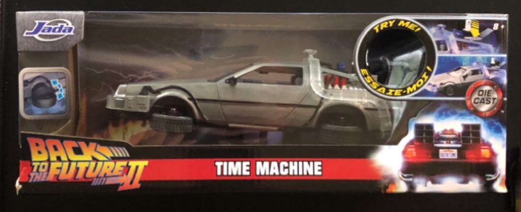 Time Machine - Jada Toys (Pop Culture Back to the Future) action figure collectible - Main Image 2
