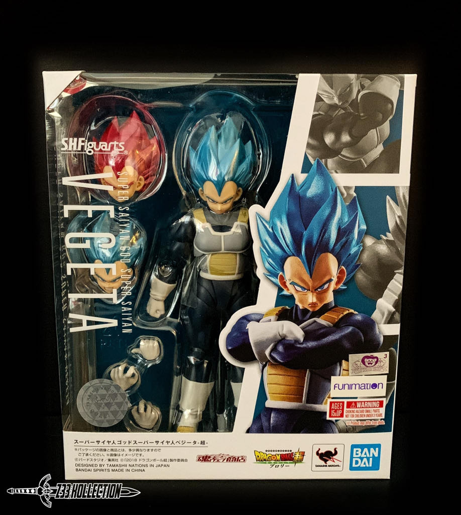 Bandai S.H Figuarts Dragon Ball Z 067 SSJG Vegeta - Bandai Tamashii Nations (Dragon Ball Super) action figure collectible - Main Image 2