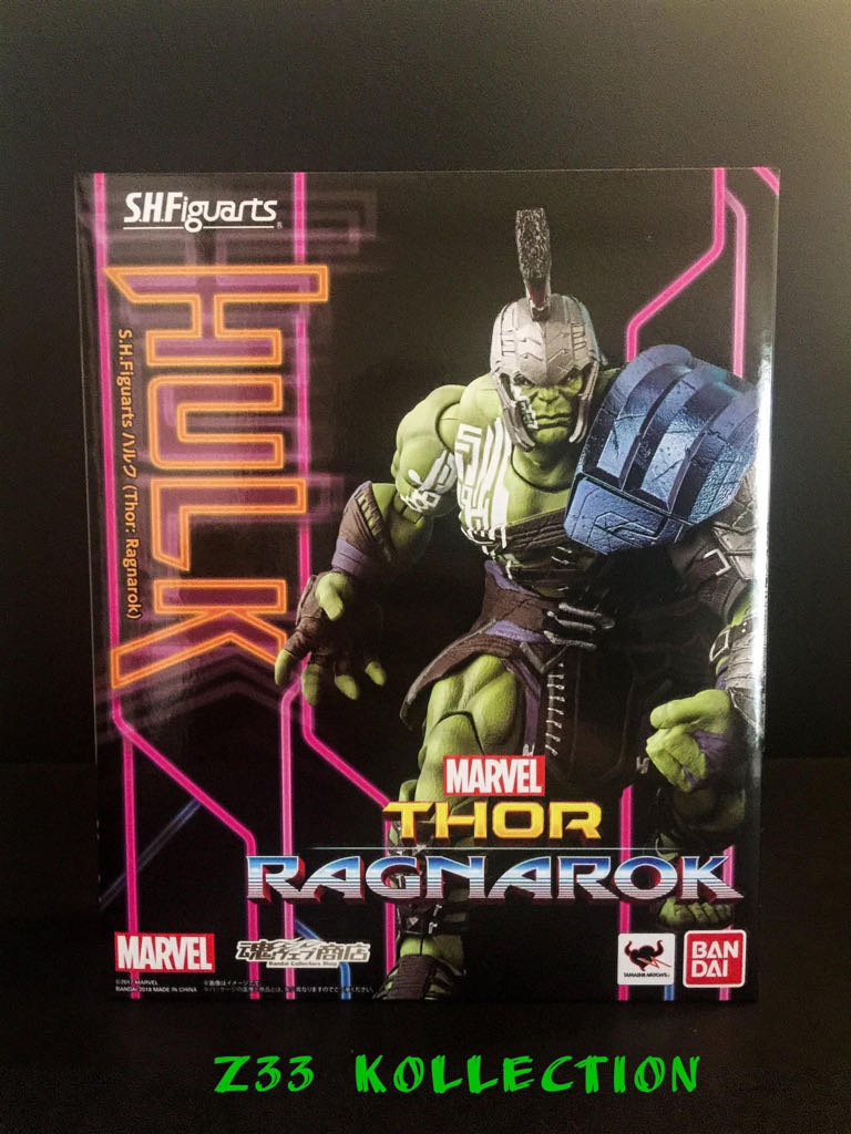 Bandai S.H Figuarts Marvel: 03 Gladiator Hulk - Bandai Tamashii Nations (Thor: Ragnarok) action figure collectible - Main Image 2