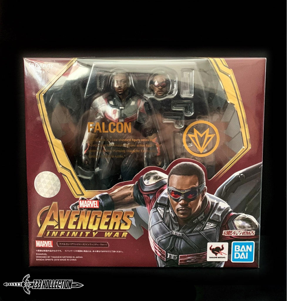 Bandai S.H Figuarts Marvel: 06 Falcon - Bandai Tamashii Nations (Avengers: Infinity War) action figure collectible - Main Image 2